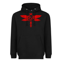Black coheed and cambria dragonfly Heavyweight Hoodie - artisFamous