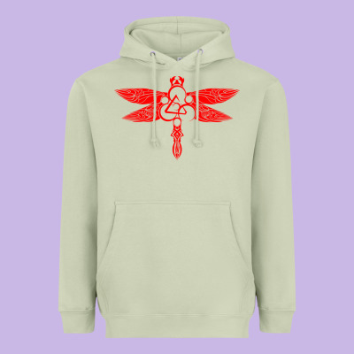 Coheed And Cambria Dragonfly Heavyweight Hoodie Designed By Artisfamous