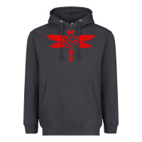Smoke coheed and cambria dragonfly Heavyweight Hoodie - artisFamous