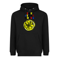 Black the stone roses Heavyweight Hoodie - artisFamous