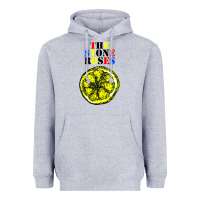 Heather Grey the stone roses Heavyweight Hoodie - artisFamous