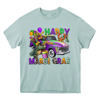 Arona happy mardi gras truck Heavy Core Tee - CowGirlArtShop
