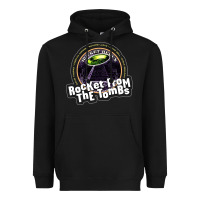 Black rocket from the tombs Heavyweight Hoodie - artisFamous