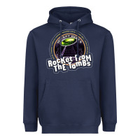 Navy rocket from the tombs Heavyweight Hoodie - artisFamous