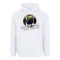 White rocket from the tombs Heavyweight Hoodie - artisFamous