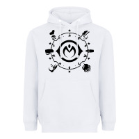 White jojo   morioh stands Heavyweight Hoodie - artisFamous