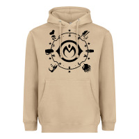 Mushroom jojo   morioh stands Heavyweight Hoodie - artisFamous