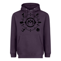 Plum jojo   morioh stands Heavyweight Hoodie - artisFamous