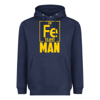 Navy fe man funny superhero for halloween Heavyweight Hoodie - artisFamous