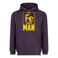 Plum fe man funny superhero for halloween Heavyweight Hoodie - artisFamous