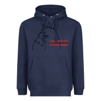 Navy best studio ghibli Heavyweight Hoodie - artisFamous
