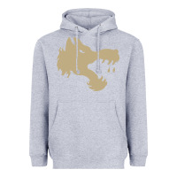 Heather Grey The gray wolf of battletech Heavyweight Hoodie - artisFamous