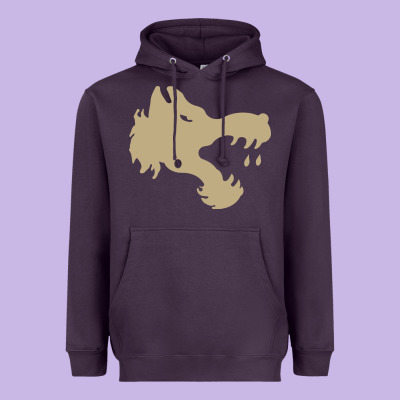 The Gray Wolf Of Battletech Heavyweight Hoodie Designed By Artisfamous