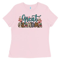 Bubblegum Pink great grandma Ladies Tee - OliviaCreatesArt