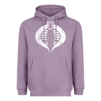 Lavender vintage cobra symbol Heavyweight Hoodie - artisFamous
