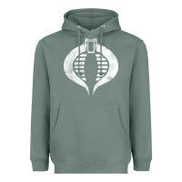 Sage vintage cobra symbol Heavyweight Hoodie - artisFamous