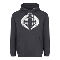 Vintage Cobra Symbol Heavyweight Hoodie | Teevron