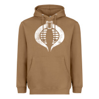 Toasted Coconut vintage cobra symbol Heavyweight Hoodie - artisFamous