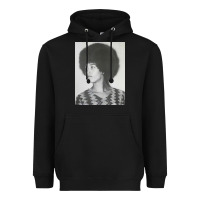 Black angela davis speaking Heavyweight Hoodie - artisFamous