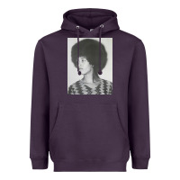Plum angela davis speaking Heavyweight Hoodie - artisFamous