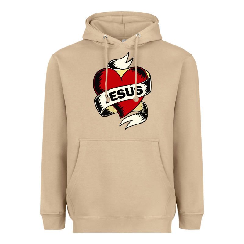 Jesus Love Heavyweight Hoodie by artisFamous | Teevron