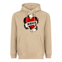 Mushroom jesus love Heavyweight Hoodie - artisFamous