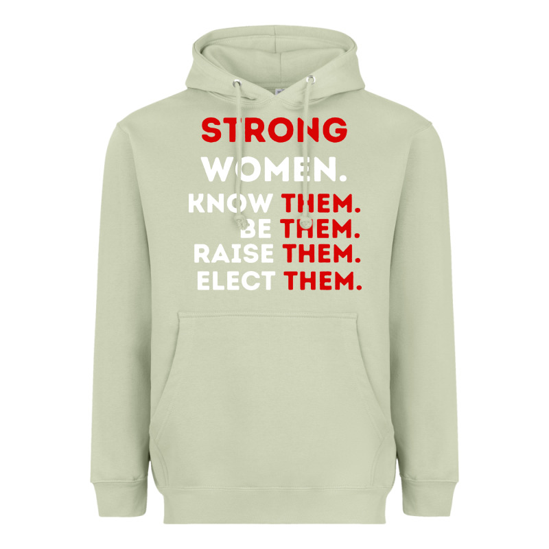 Strong Women Know Them Be Them Heavyweight Hoodie by artisFamous | Teevron