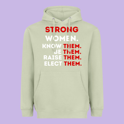 Strong Women Know Them Be Them Heavyweight Hoodie Designed By Artisfamous