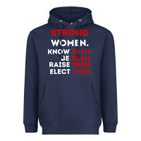 Navy strong women know them be them Heavyweight Hoodie - artisFamous