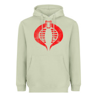 Matcha vintage cobra symbol Heavyweight Hoodie - artisFamous