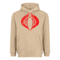 Mushroom vintage cobra symbol Heavyweight Hoodie - artisFamous