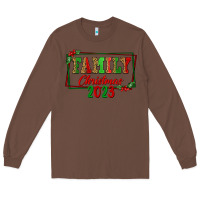 Chestnut Family Christmas 2023 Long Sleeve Tee - FaDigitalArtStudio