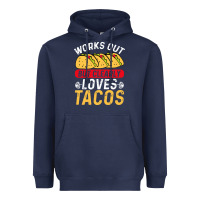 Navy tacos work out gym gift classic Heavyweight Hoodie - artisFamous