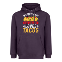 Plum tacos work out gym gift classic Heavyweight Hoodie - artisFamous