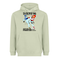 Matcha taekwondo sport art Heavyweight Hoodie - artisFamous