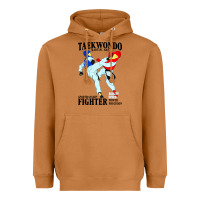 Meerkat taekwondo sport art Heavyweight Hoodie - artisFamous
