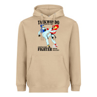 Mushroom taekwondo sport art Heavyweight Hoodie - artisFamous