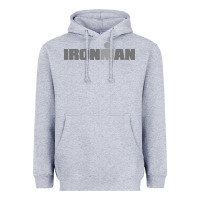 Heather Grey Ironman Heavyweight Hoodie - artisFamous
