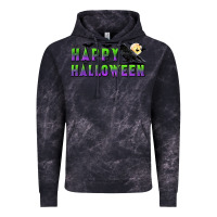 Cloud Black happy halloween Vintage Hoodie - BundleAndBundleShop