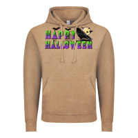 Vintage Coffee happy halloween Vintage Hoodie - BundleAndBundleShop