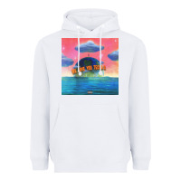 White lil tecca - we love you tecca 2 Heavyweight Hoodie - artisFamous