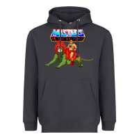 Smoke he man and battle cat Heavyweight Hoodie - artisFamous