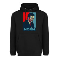 Black norm macdonald comedian Heavyweight Hoodie - artisFamous
