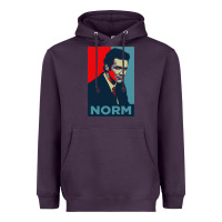 Plum norm macdonald comedian Heavyweight Hoodie - artisFamous