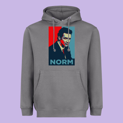 Norm Macdonald Comedian Heavyweight Hoodie Designed By Artisfamous