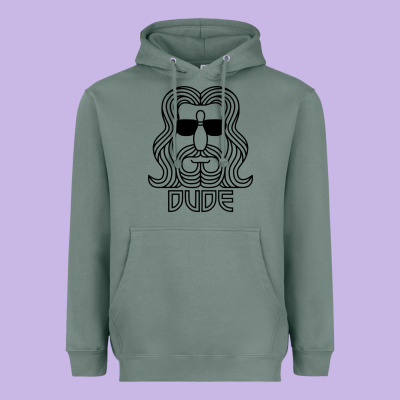 Dude The Big Lebowski Heavyweight Hoodie Designed By Artisfamous