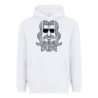 White dude the big lebowski Heavyweight Hoodie - artisFamous