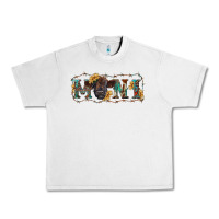 Lunar Rock Western mini black highland calf Urban Heavy Tee - RanaPortraitStore