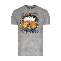 Cloud Rock I'm not drunk i'm patriotic Vintage Tee - FaDigitalArtStudio