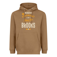 Toasted Coconut Brooks Personalized Name Birthday Gift Heavyweight Hoodie - artisFamous